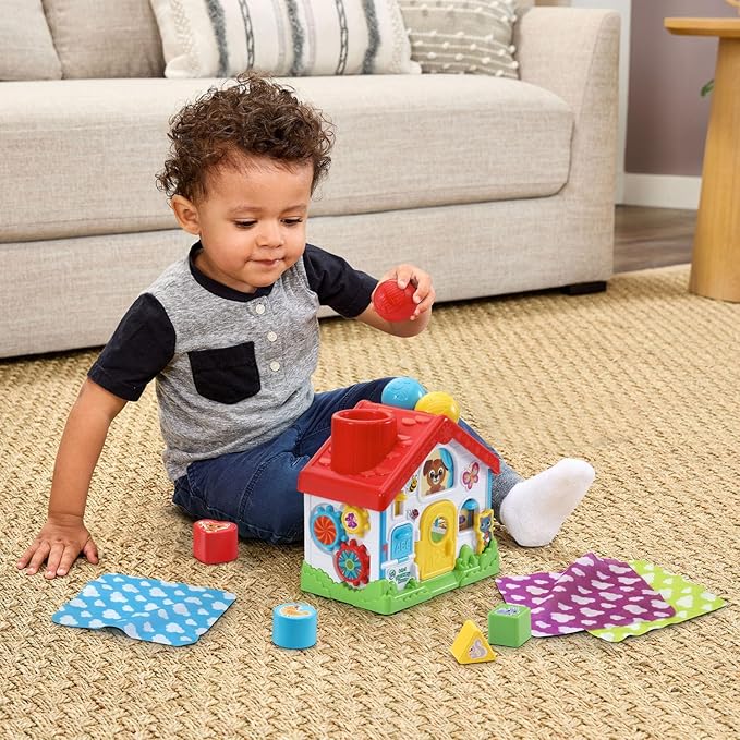 LeapFrog 4-in-1 Discovery House, Hands-On Infant Busy Toy
