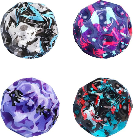 Tendry Extreme High Bouncing Ball Moon Shape for Kids of All Ages, Improve Hand-Eye Coordination, Easy to Grip and Catch by Athletes as a Sport Training Balls
