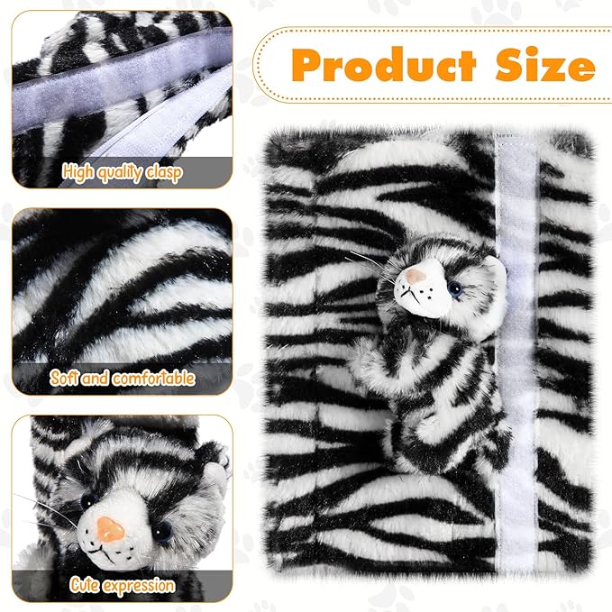 4 Pcs Animal Car Seat Belt Covers Plush Seatbelt Strap Cover Soft Seatbelt Shoulder Pads Seat Belt Cushion Decorative Padded Vehicle Accessory for Kids Adults(Forest)