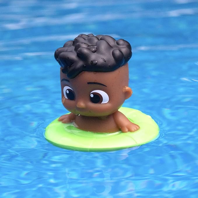 CoComelon Floating Water Toy Set 3-Pack - JJ, Cody, YoYo Figures - Officially Licensed - for Bath Tub, Pool, Swimming - Gift for Toddlers, Preschoolers & Kids 18mo+