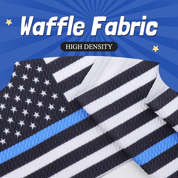 National Police Week Headbands for Girls Baby Bows Newborn Headbands 6" Police Support Wreath Bows Blue Black Stripe Toddler Hair Accessories