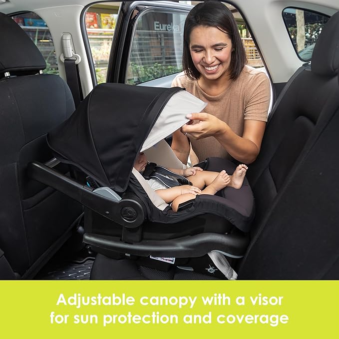 Baby Trend EZ-Lift™ PRO Infant Car Seat, Dash Tan – Lightweight Premium Carry, Plush Infant Cushioning, Adjustable Harness Support