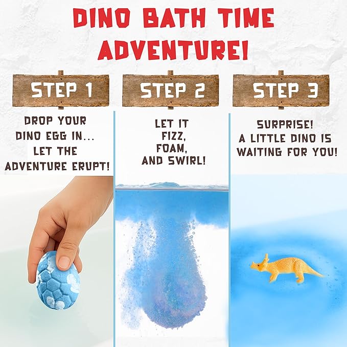 Bath Bombs for Kids with Surprise Toys Inside (Refill Pack - Bath Bombs Only)