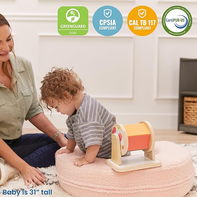 ECR4Kids SoftZone Sit-Up Support Ring, Baby Essentials, Pink