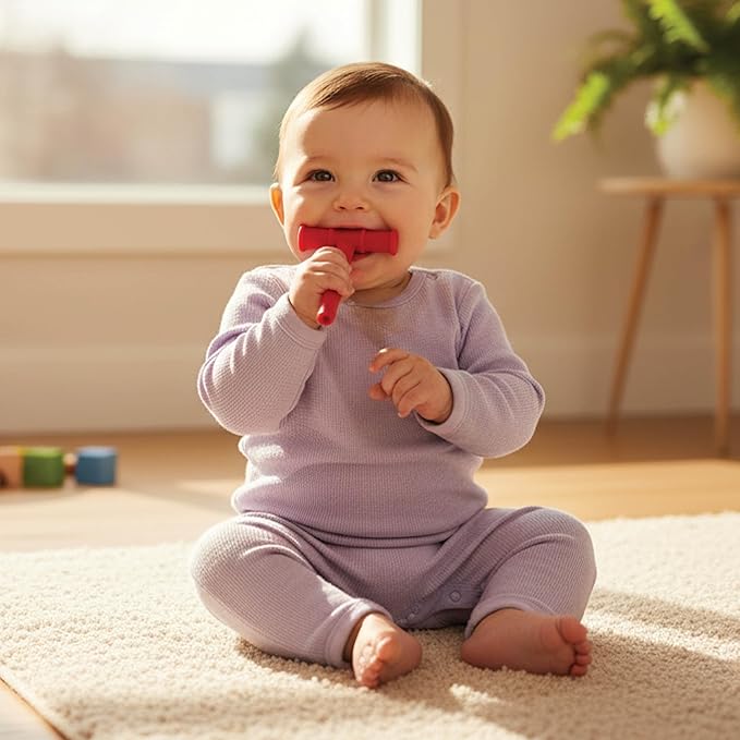 Chewy Tubes - Oral Motor Chewing Tool, Safe, Non-Toxic, Latex & Phthalate Free, Red