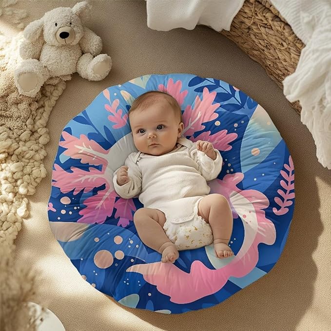 Newborn Lounger Cover, Soft Newborn Lounger Cover Waterproof Infant Lounger Cover Comfortable Lounger Slipcover Soft Infant Lounger Pillow for Boys Girls Axolotl