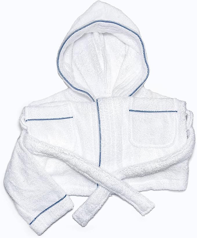 PERSONALIZED Baby Bathrobe -Toddler Bath robe Custom Monogram Embroidered Terry Robe