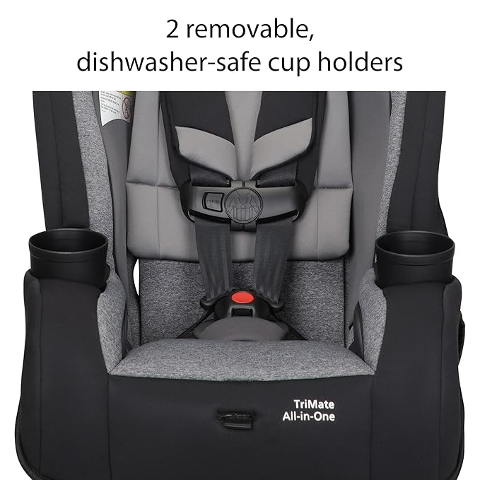 Safety 1st Convertible Car Seat, Convert from Rear to Forward Facing and Belt-Positioning Booster, Dunes Edge, From Birth to Age 10, TriMate