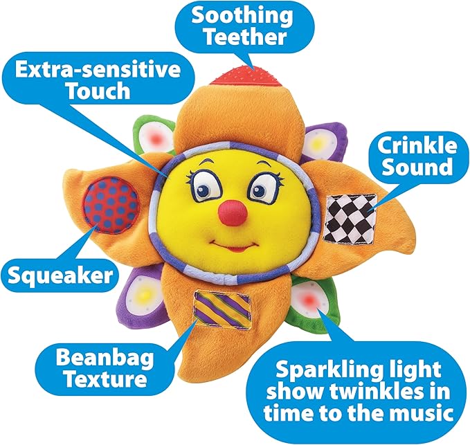 Small World Toys Musical Infant Toys, Neurosmith Sunshine Symphony Baby Musical Toys, Newborn Toys Baby Gifts for 0-3, 4-6, 6-12 to 36 Months, Lullaby Music Gifts for Boys & Girls