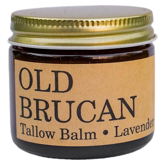 Grass-fed Beef Tallow Balm | Organic Skin Care | Handmade Natural Lotion | 2 fl oz (Lavender)