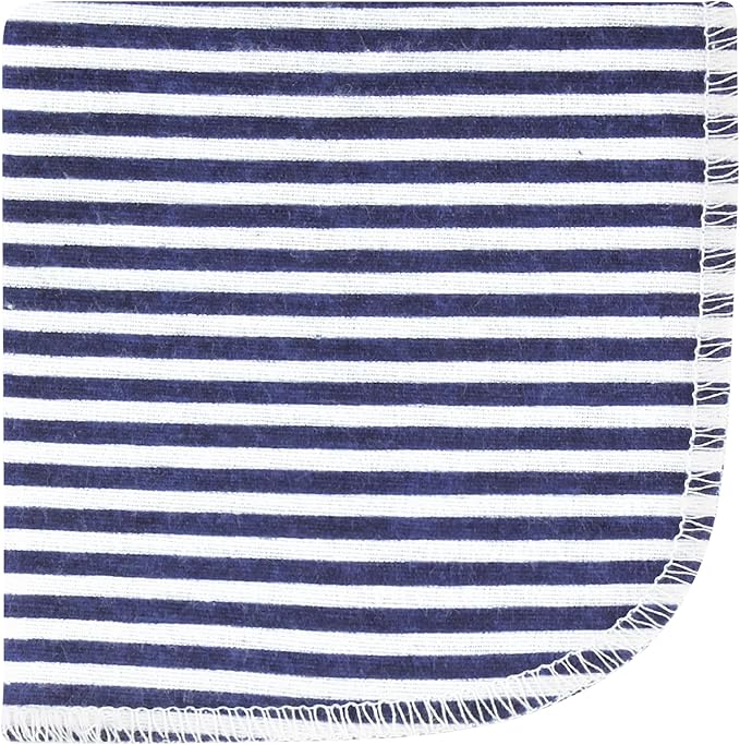 Hudson Baby Unisex Baby Flannel Cotton Washcloths, Sports Fan 12 Pack, One Size