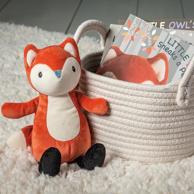 Mary Meyer Leika Baby Board Book, 6 x 6-Inches, Little Fox