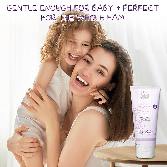 Children's Body Lotion Lubricated Moisturizing with Natural Plant Ingredients, Suitable for Children Over 4+ Age