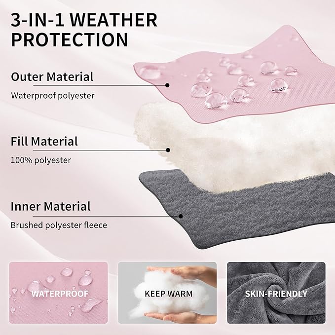 Miracle Baby Bunting Bag for Stroller, Warm Fleece Footmuff with Zippers, Convertible Infant Toddler Sleeping Bag Blanket for Boys Girls