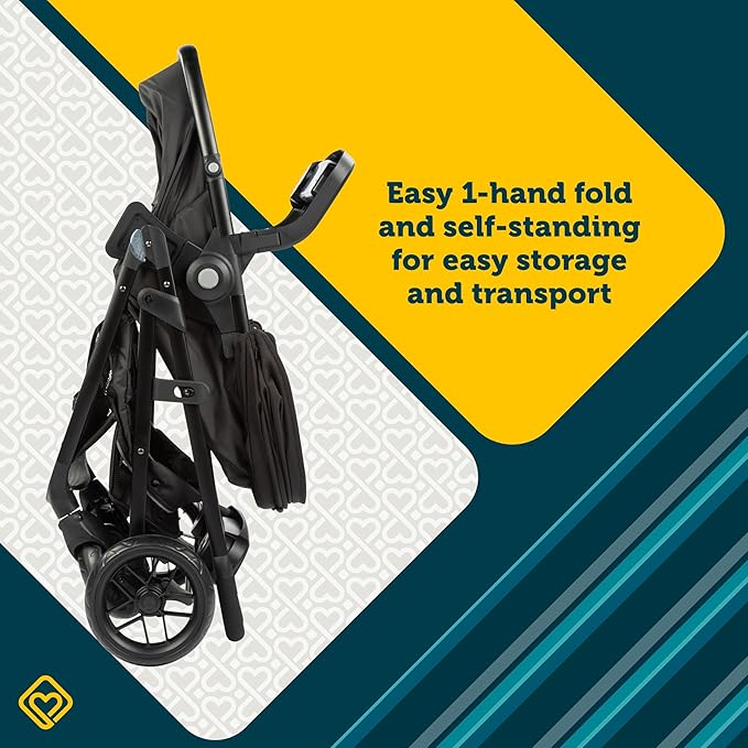Safety 1st Grow and Go Flex 8-in-1 Travel System, Infant Car Seat Stroller Combo, Orchid Bloom