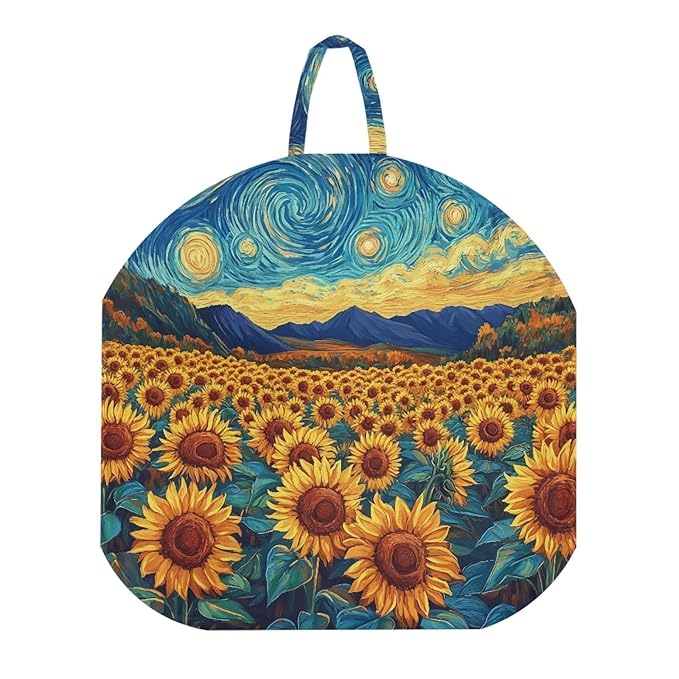 Newborn Lounger Cover, Sunflower Comfortable Soft Snug Infant Lounger Slipcovers Waterproof Stretch Baby Lounger Cover for Most Baby Boys and Girls