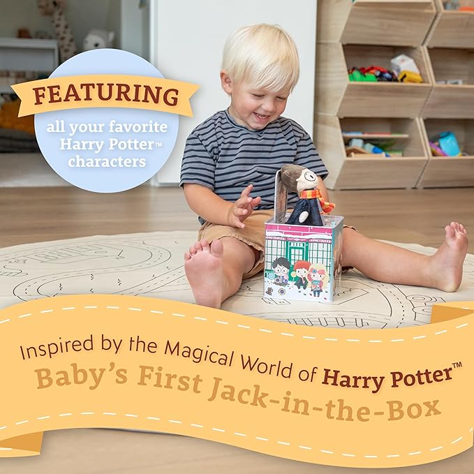 Kids Preferred Harry Potter Jack-in-The-Box - Musical Toy for Babies Multi,6.5"