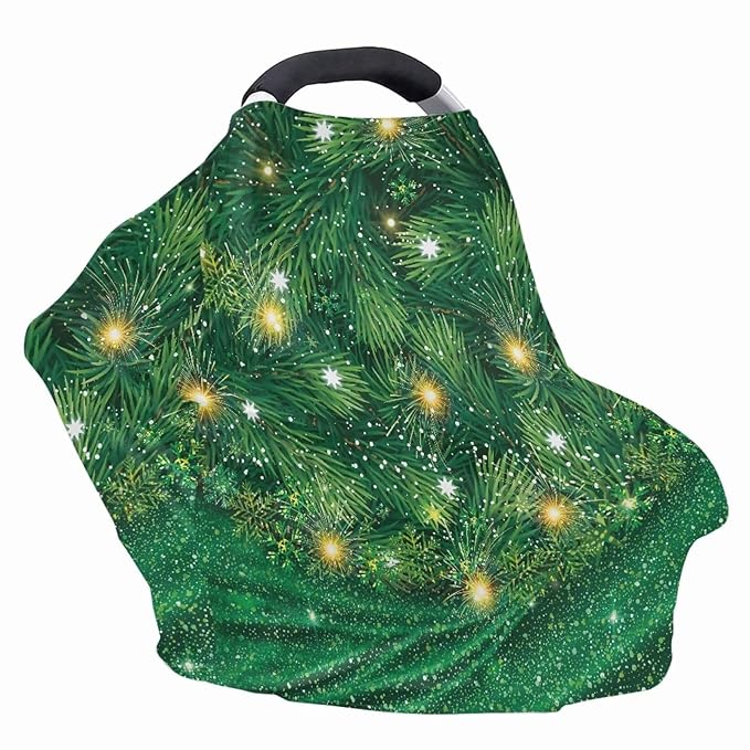 Baby Car Seat Cover Nursing Breastfeeding Covers for Babies Breastfeeding Scarf Stretchy Car Seat Canopy Cover