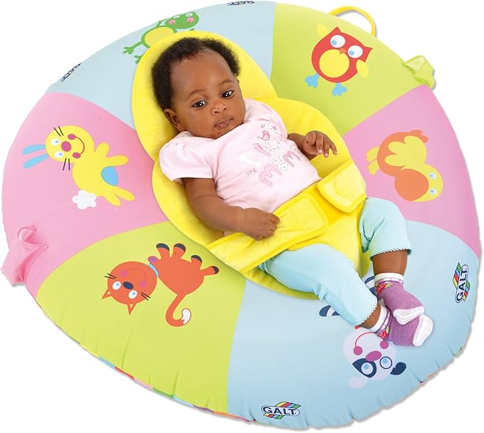 Galt Toys, 3 in 1 Playnest & Gym, Baby Activity Center & Floor Seat, Ages 0+, Multicolor, Model:1004819