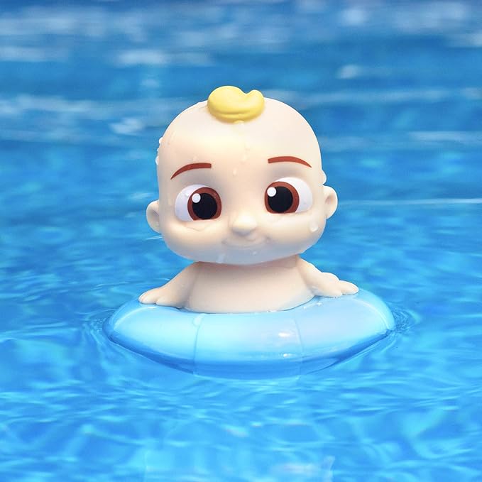 CoComelon Floating Water Toy Set 3-Pack - JJ, Cody, YoYo Figures - Officially Licensed - for Bath Tub, Pool, Swimming - Gift for Toddlers, Preschoolers & Kids 18mo+