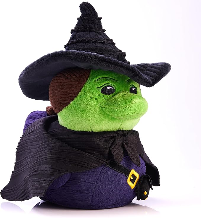 TUBBZ Plush: Wicked for Good - Elphaba Thropp Cosplaying Rubber Duck Soft Plush Collectible Toy