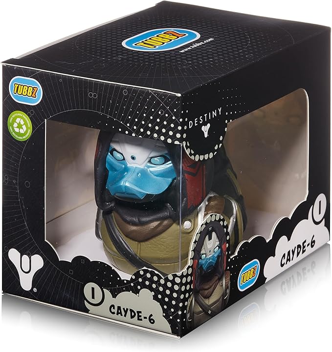 TUBBZ Boxed Edition Cayde-6 Collectible Vinyl Rubber Duck Figure - Official Destiny Merchandise - TV, Movies & Video Games