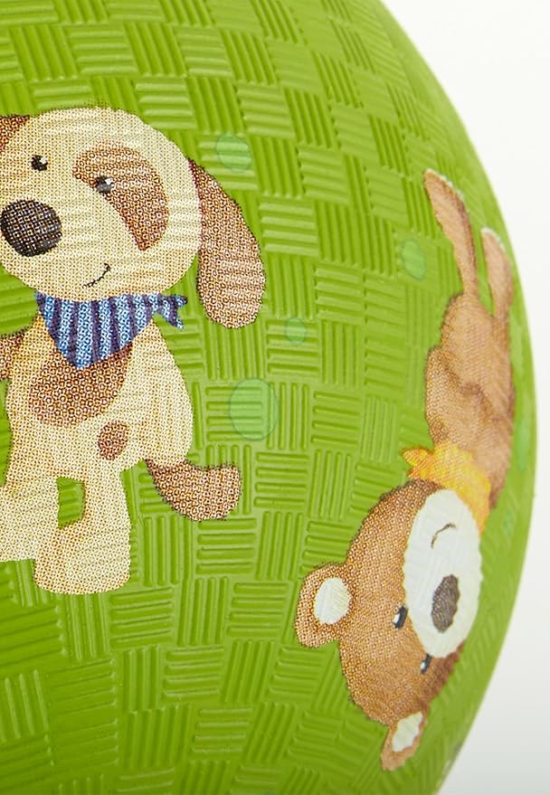Sigikid 42431 Animals, Rubber Softball Green