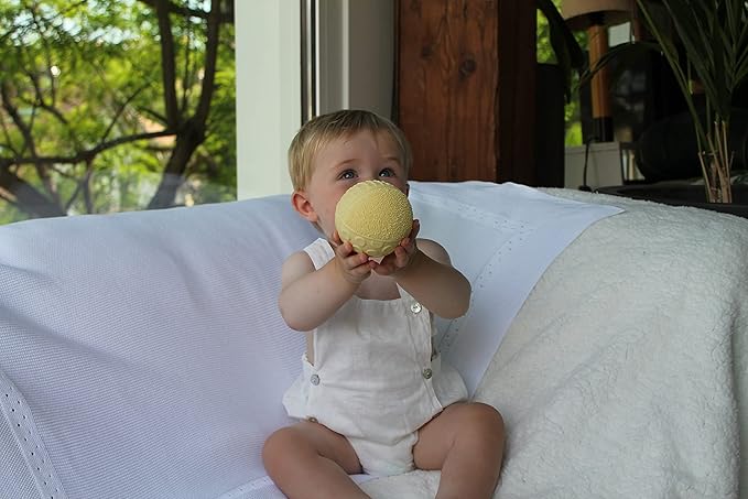 Lanco 8424678912168 Yellow Sensitive Ball; 100% Natural Rubber, Yellow, 200 g