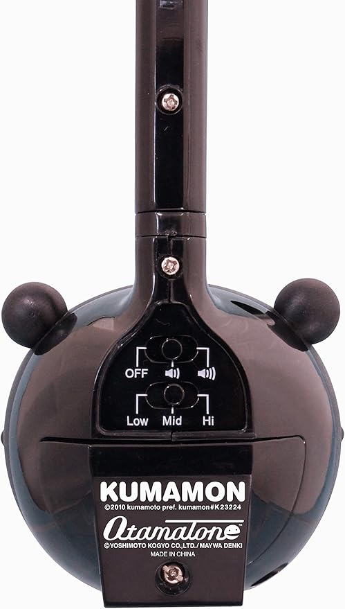 Otamatone [Kumamon] Bear Mascot Japanese Electronic Musical Instrument Synthesizer by Cube / Maywa Denki