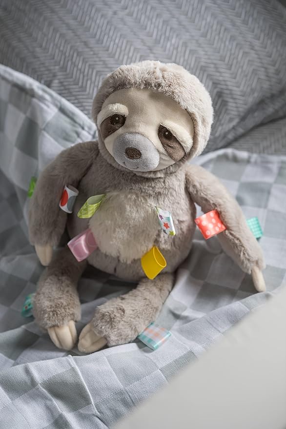 Taggies Stuffed Animal Soft Toy, Molasses Sloth, 12-Inches