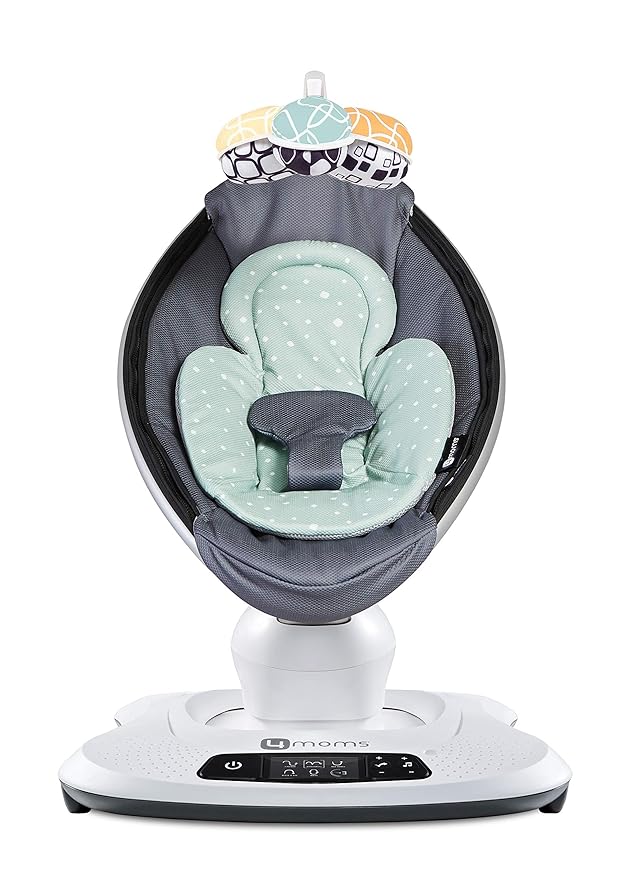 4moms RockaRoo and MamaRoo Infant Insert, Machine Washable, Cool Mesh Fabric, Modern Design