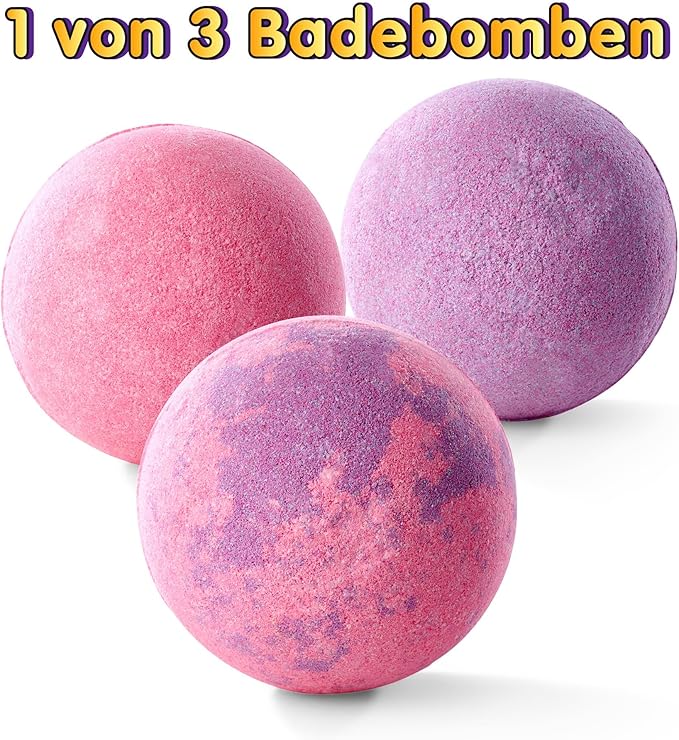 Simba Glibbi Unicorn Surprise Bath Bomb in 1 of 3 Colours (Pink, Purple, Mix) with Surprise, 1 of 6 Figures, 100 g, Bath Fun from 3 Years, 105953716