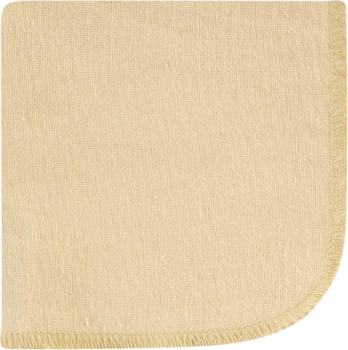 Hudson Baby Unisex Baby Flannel Cotton Washcloths, Teddy Bears 10 Pack, One Size
