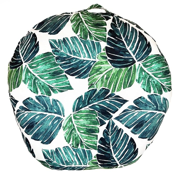 Original Newborn Lounger Cover - Green Leaf