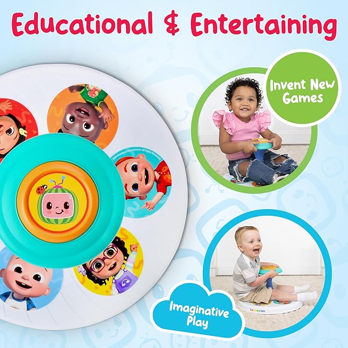 Cocomelon Twist-N-Twirl Spinning Activity Toy