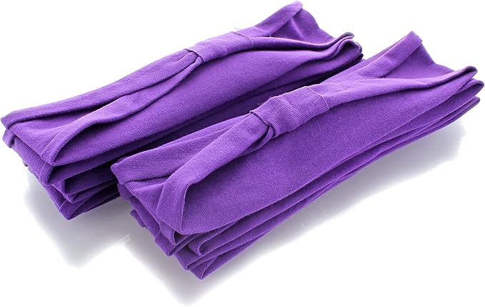 Jersey Knit Cotton Baby Headbands, Infant Size Packs
