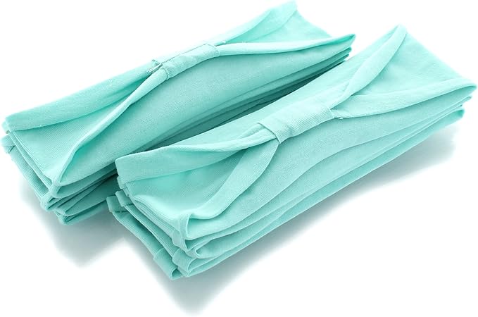 Jersey Knit Cotton Baby Headbands, Infant Size Packs