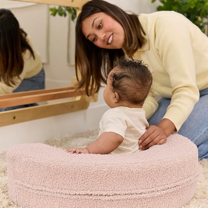 Sit 'n' Support Ring-Shaped Floor Cushion, Baby Essentials, Pink
