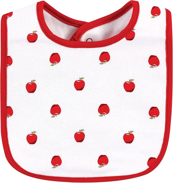 Hudson Baby Unisex Baby Cotton Bib and Headband Set