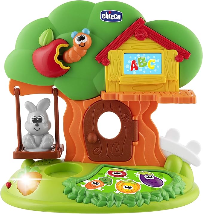 Chicco - The House of The Bunny, Electronic Game, Playset, Age 1-4 Years