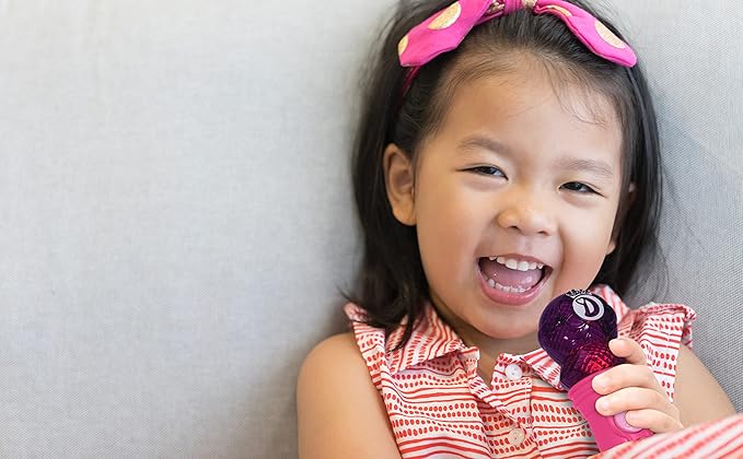 Love Diana Toy Microphone for Kids, Musical Toy for Girls with Built-in Music, Kids Microphone Designed for Fans of Love Diana Toys and Gifts