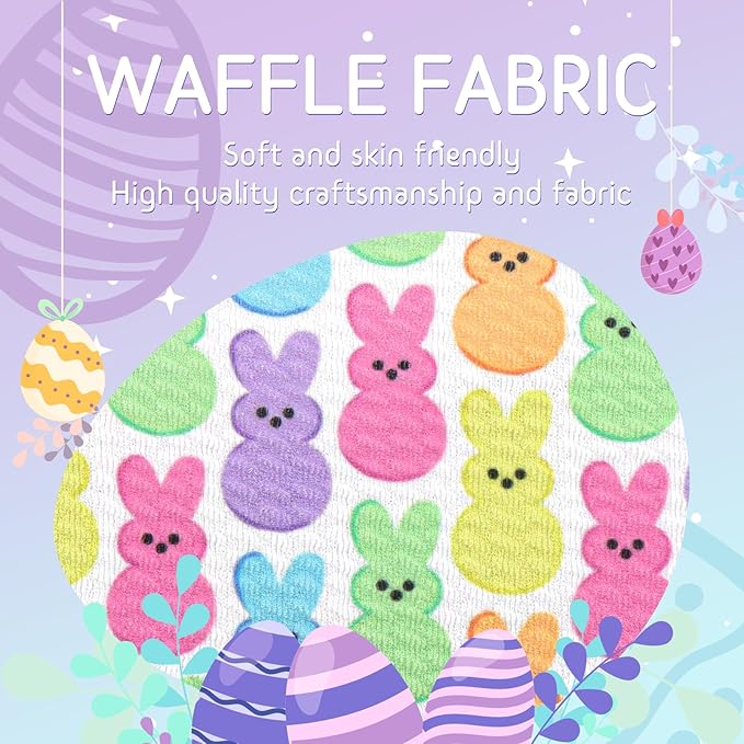 Easter Bows for Girls Bunny Baby Girl Headbands Easter Hair Bows Rabbit Eggs Bow Toddler Hair Accessories Infant Bows Headband Newborn Purple
