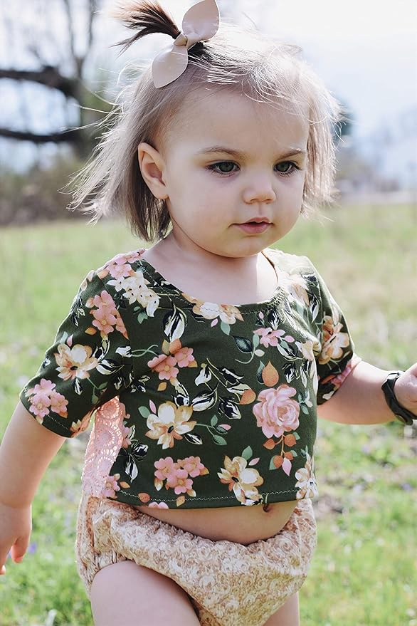 4 Non-Slip Faux Leather Bow Hair Clips – Fully Lined Alligator Clips for Baby, Toddler, and Girls – Hair Accessories – Organic Neutral Color Set by California Tot