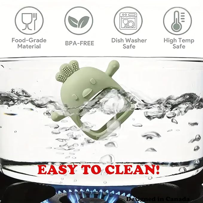 Infant Toys 0-6, Teething Toys 3-6 6-12 Months, Anti Drop Hand Teethers Baby Chew Toys for Teething Relief, Silicone Teether Pacifier Teething Mitten Newborn Toy 0 3 for Sucking Needs,BPA Free-Blue