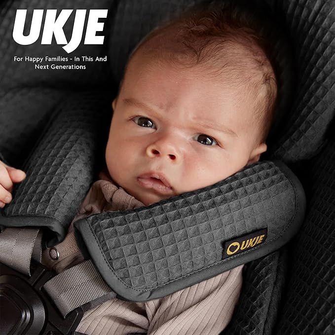 Ukje Swing Insert Rocker Cover Compatible with 4moms mamaRoo 5 Rockaroo Swing, Swing Accessories with Reversible Design, Easy to Install, Handmade in Europe - Black