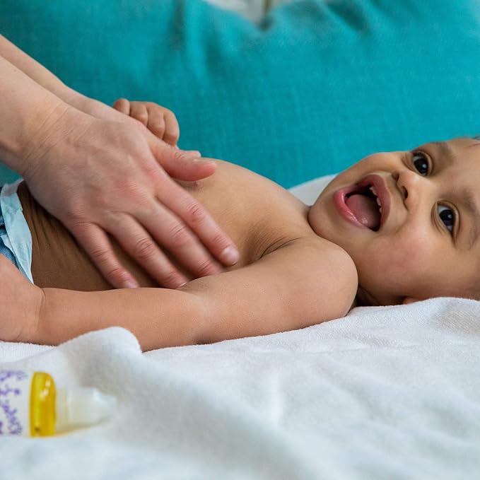 Natural Baby Oil, EWG VERIFIED for Safety, Contains Hydrature for Added Moisturization, 3.4 oz.