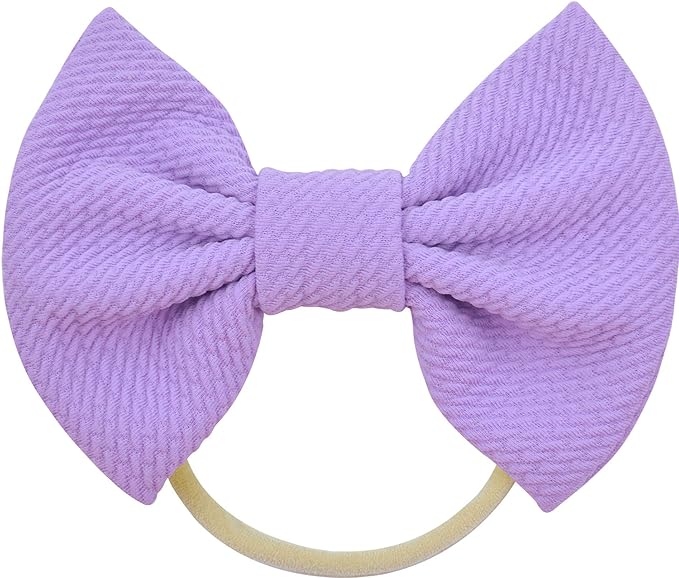 Toptim Baby Girl's Headbands and Bows for Newborn Infant Toddler Photographic Accessories (4.1“ Bows)