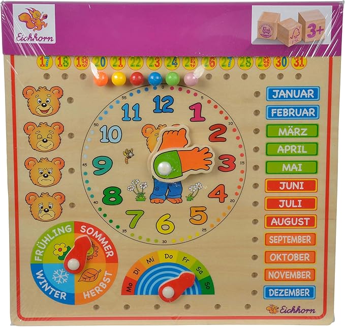 Eichhorn 100005457 "Calendar Teaching Clock
