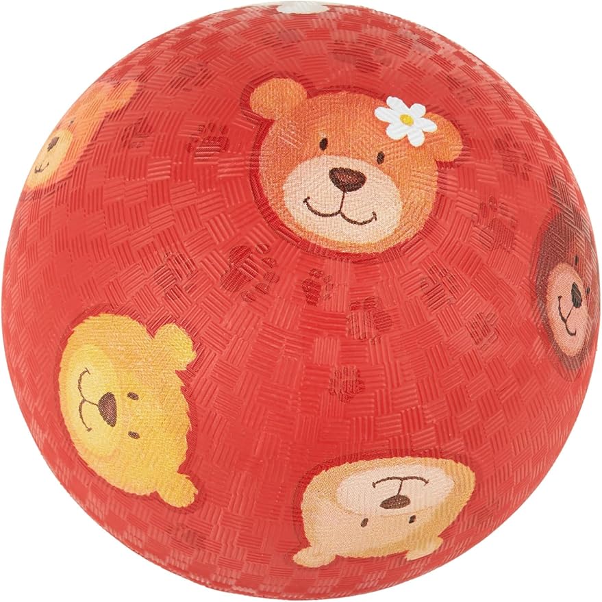 Sigikid 42429 Bear Rubber Balloon Red