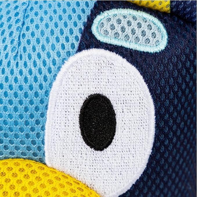Jay Franco Bluey Bath Buddy with Fresh Berry Scented Bubble Bath Set, 24 fl oz